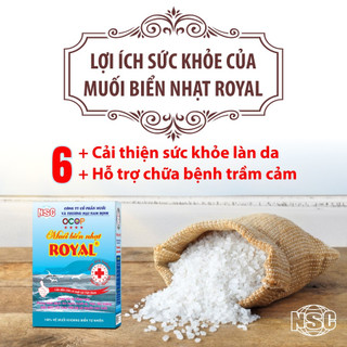 Muối biển nhạt Royal (Muối Nam Định NSC) - 250g