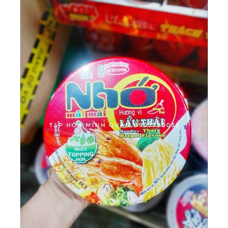 MÌ TÔ NHỚ VỊ LẨU THÁI TÔM 84G
