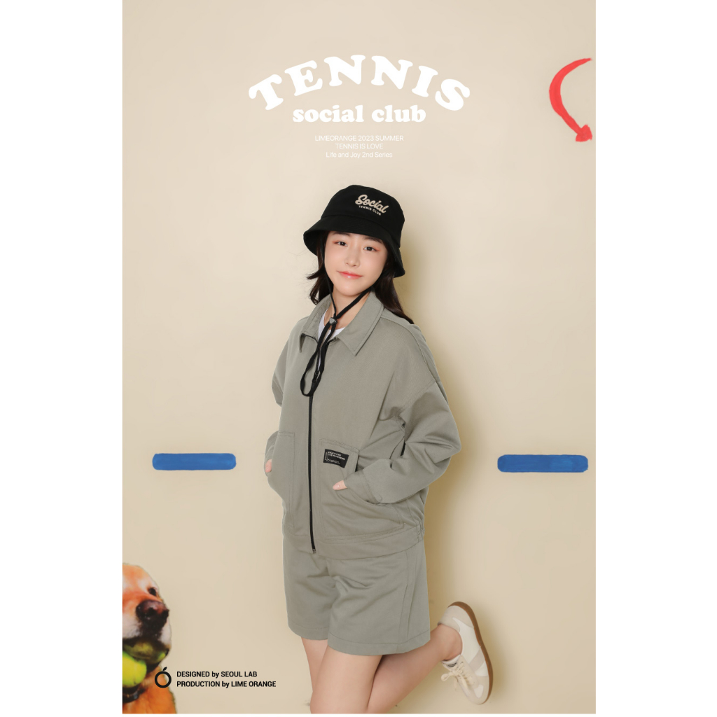 Áo Khoác Kaki Nữ Bo Chun - Women Khaki Jacket - LO23734001