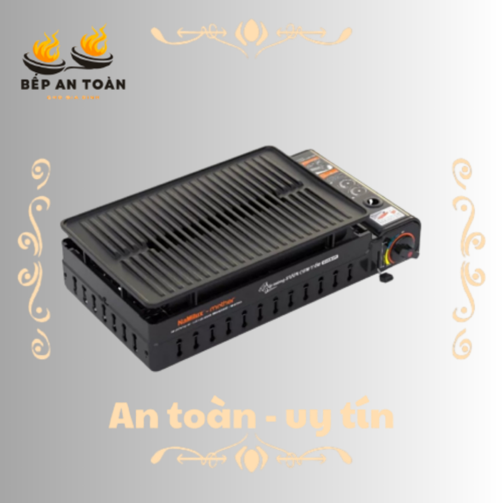 [BẾP NƯỚNG GA] [CHẤT LƯỢNG CAO] Bếp Nướng Gas Tích Nhiệt Namilux GM3053PF.