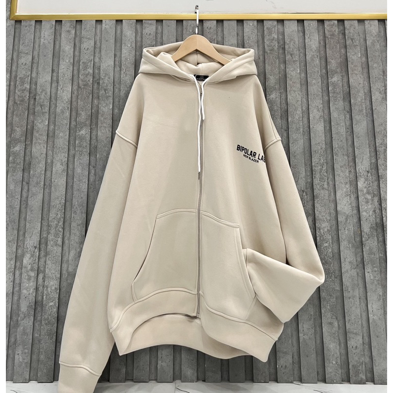 Áo khoác, áo hoodie zip nỉ dày Unisex, Áo khoác nỉ khóa kéo Form rộng LAB basic dành cho nam nữ (ảnh thật) | BigBuy360 - bigbuy360.vn