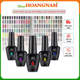 Sơn gel as chai 15ml trang trí chăm sóc móng làm nail mi phụ kiện thời trang nữ phong cách Hàn Quốc shop hoangnam