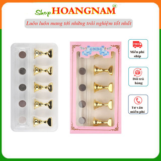 Đế sơn, vẽ móng mẫu Bộ 5 đế đỡ móng mẫu,tập vẽ, có nam châm chăm sóc trang trí móng làm nail shop hoangnam