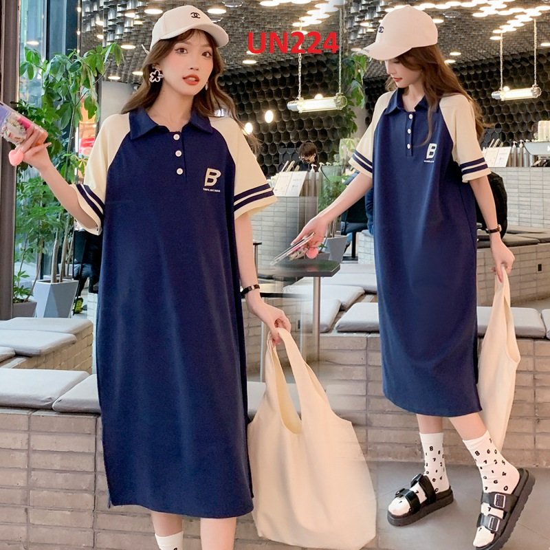 Đầm bầu thun dáng suông cao cấp mới về