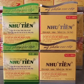 Kem dưỡng trắng da ngừa mụn nám như tiên