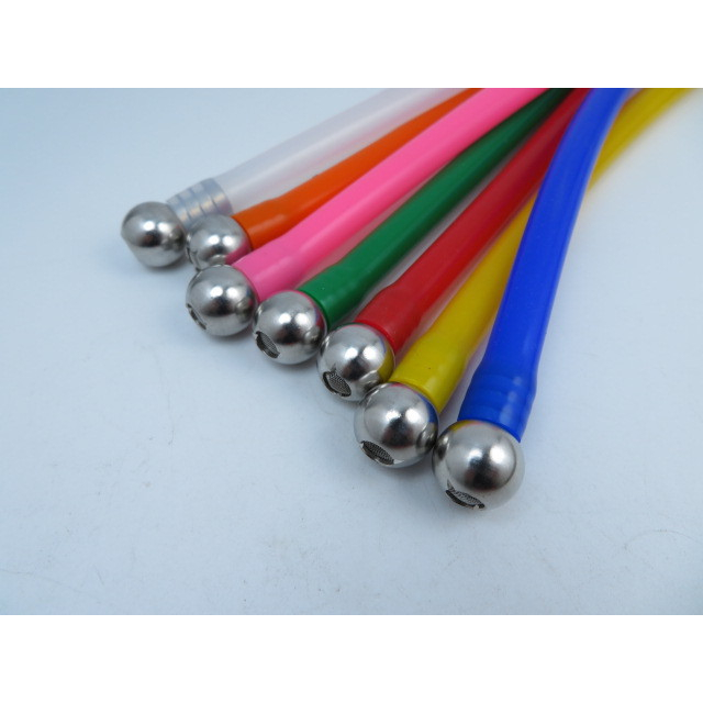 ỐNG HÚT DUNG DỊCH VÀ ĐẦU LỌC TRỌNG LỰC INOX SUS304 CHUYÊN DÙNG CHO BÌNH TẠO BỌT TUYẾT DÀI 24CM