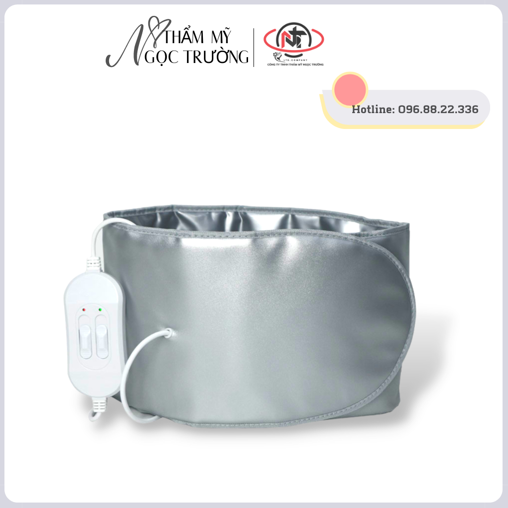 Đai Quấn Nóng Giảm Béo Kết Hợp Rung Massage 3 Cấp Độ, Dùng Trong Spa