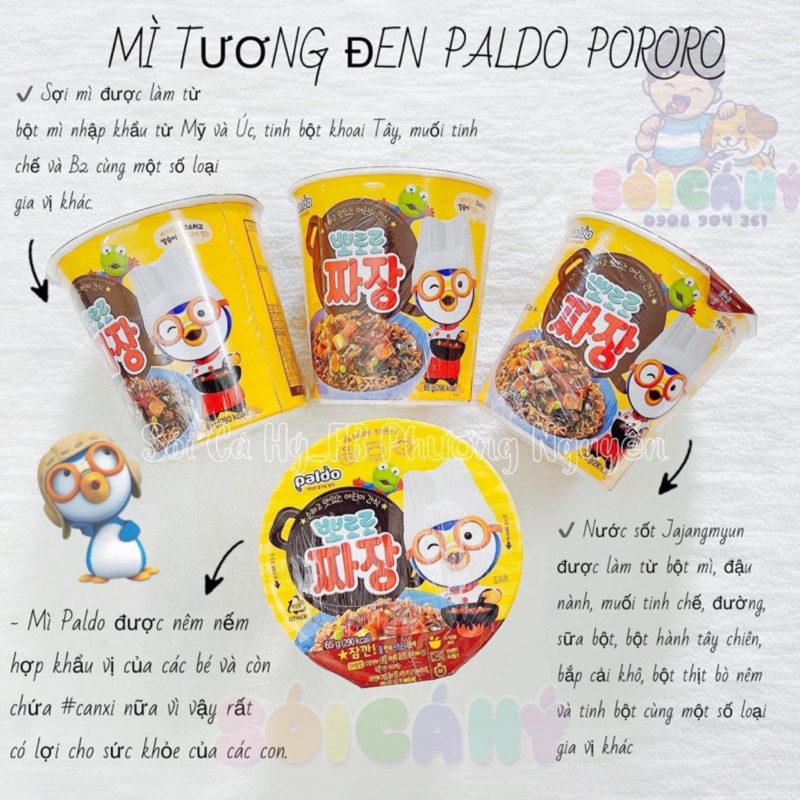 ❤Mì Tương Đen Hàn Quốc❤️ Cho bé 1tuổi+ bay Air