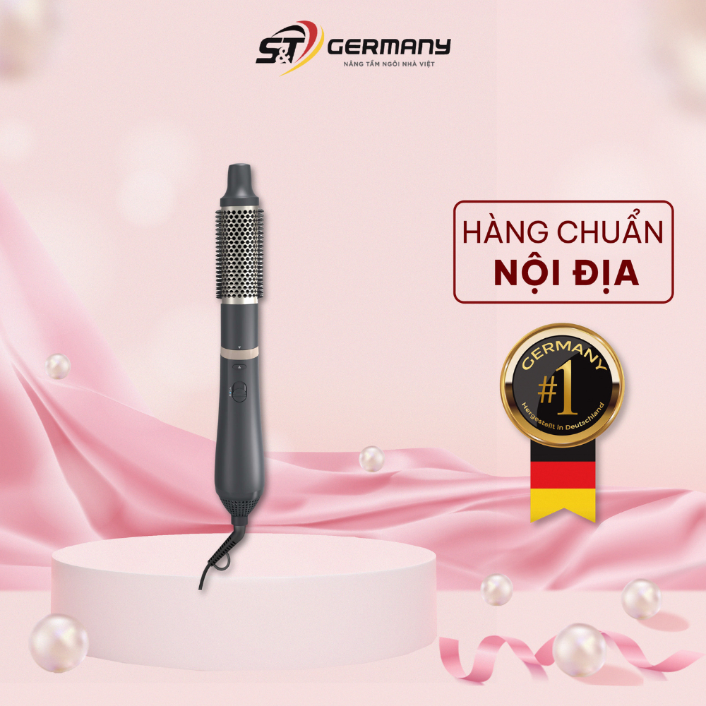Lược sấy tạo kiểu Philips Air Styler Series 3000 BHA301/00, Máy tạo kiểu tóc đa năng nội địa Đức GSTBeauty 210047