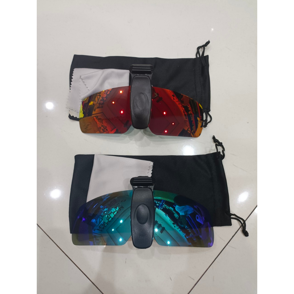 KÍNH KẸP MŨ PHÂN CỰC ĐI CÂU - THỜI TRANG CÂU, NHÌN RÕ CÁC TẦNG NƯỚC