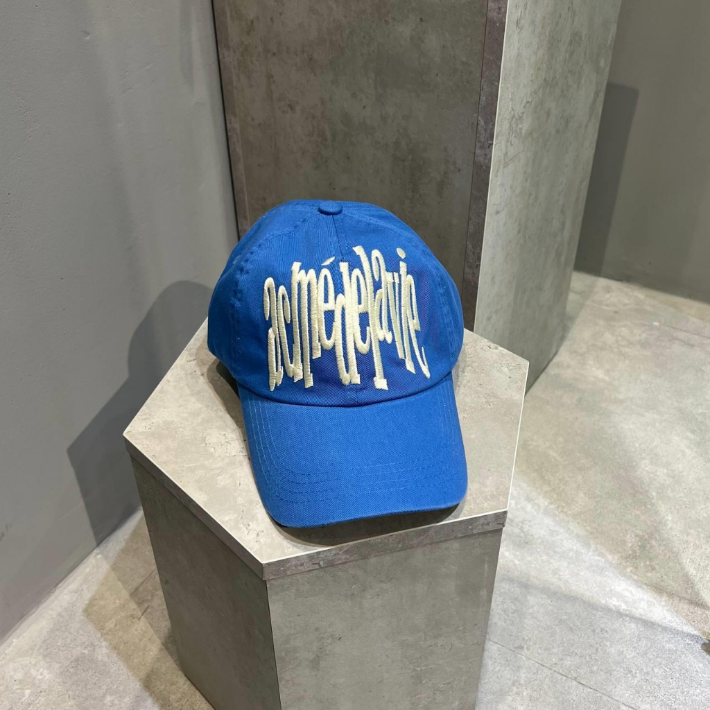 NÓN ADLV UNBALANCE BIG LOGO BALL CAP BLUE - 16487