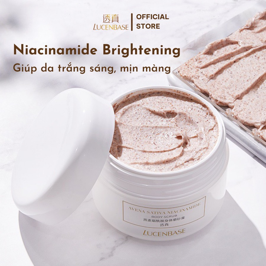 Tẩy da chết body Lucenbase 250g