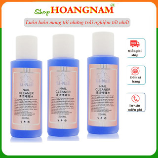 Nước lau gel Linail X&D chăm sóc trang trí móng làm nail mi spa shop hoangnam