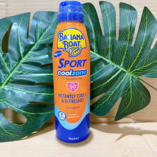 [NHẬP KHẨU TỪ USA] CHỐNG NẮNG DẠNG XỊT BANANA BOAT SPORT COOLZONE SPF50-170ML