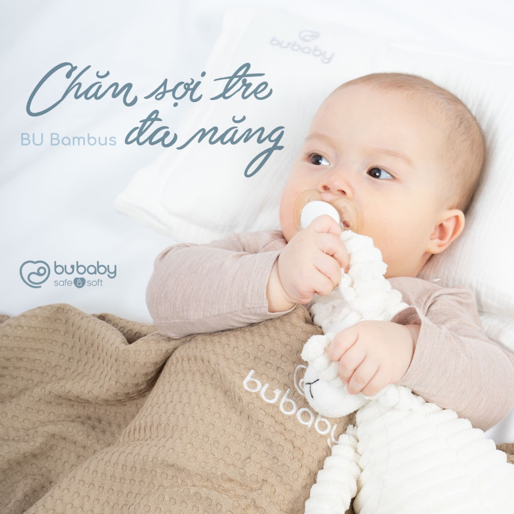 Bu baby - Chăn sợi tre đa năng BU Bambus ABB080001