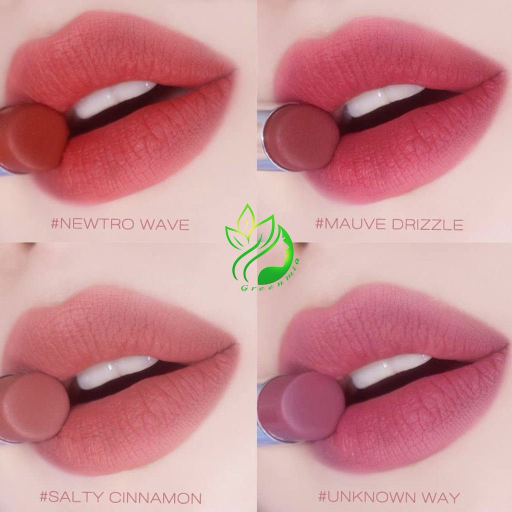 Son Thỏi 3CE Blur Matte Lipstick Newtro Wave Tông Màu Hồng Dâu Tôn Da Và Dễ Dùng 4g Mịn Lì Mờ Ảo Nhẹ Tênh