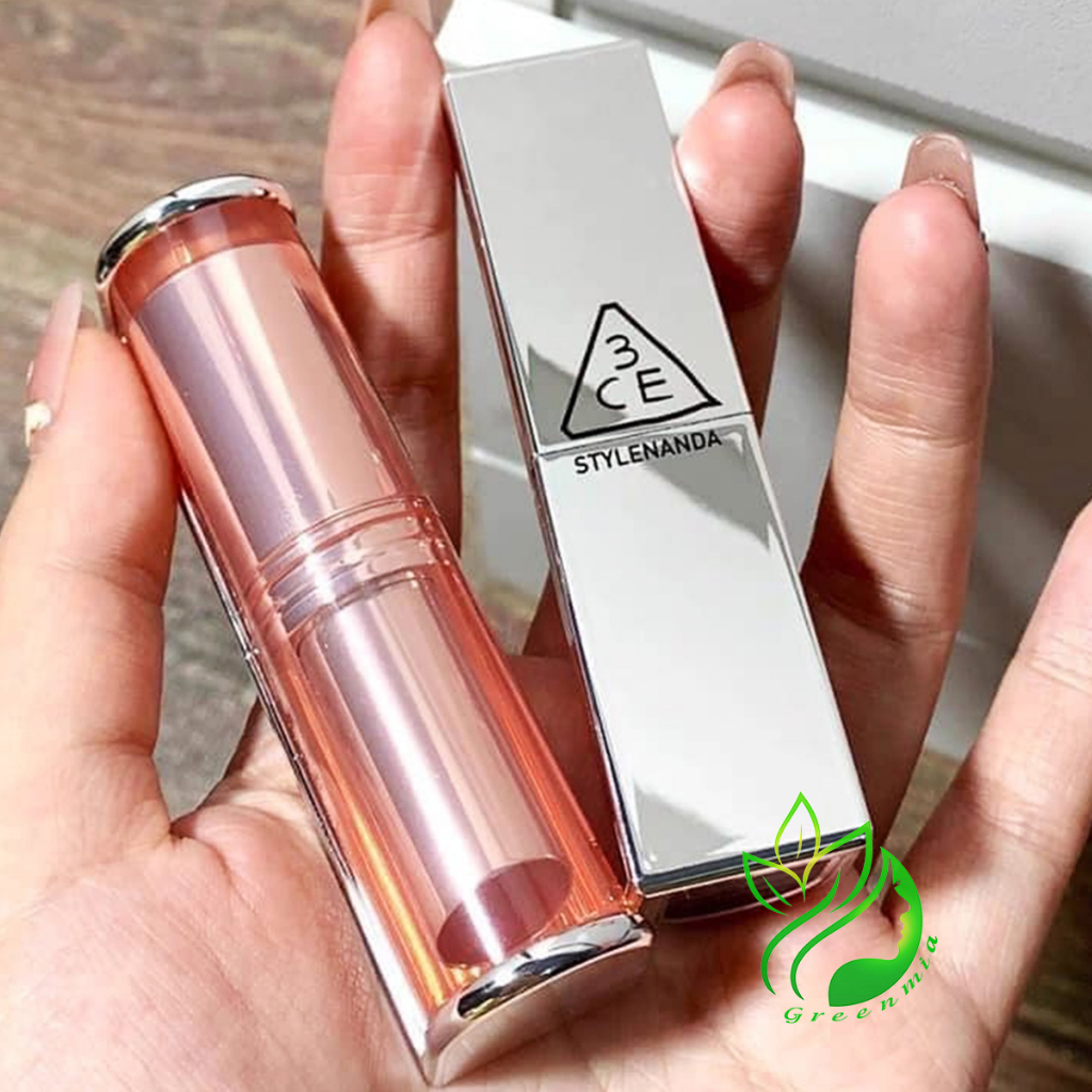 Son Thỏi 3CE Peanut Beige Blur Matte Lipstick Chuẩn Tone Cam Nude Nhẹ Nhàng 4g Mịn Lì Mờ Ảo Nhẹ Tênh