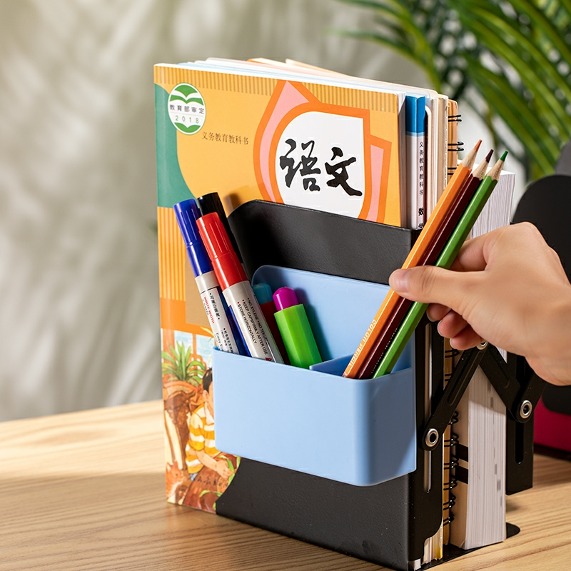 Khay đựng phấn rẻ lau và bút có nam châm dính bảng từ size to, hộp đựng bút văn phòng đa năng cute dễ thương bằng nhựa