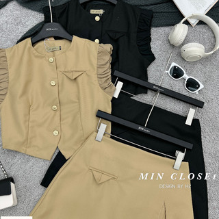 S12 - Set Áo Cộc Tay Bèo + CV