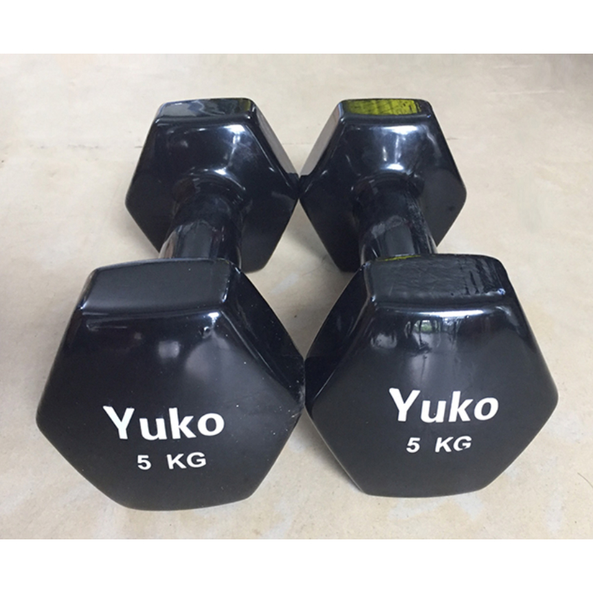 Tạ Tay Nhập Khẩu 1-2-3kg  - REEFIT - YUKO CAO CẤP  MÀU ĐEN