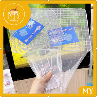 Vỉ kẹp nướng thịt - nướng cá - vỉ inox tiến độ cao cấp inox 304