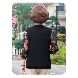 Áo kiểu trung niên tay dài