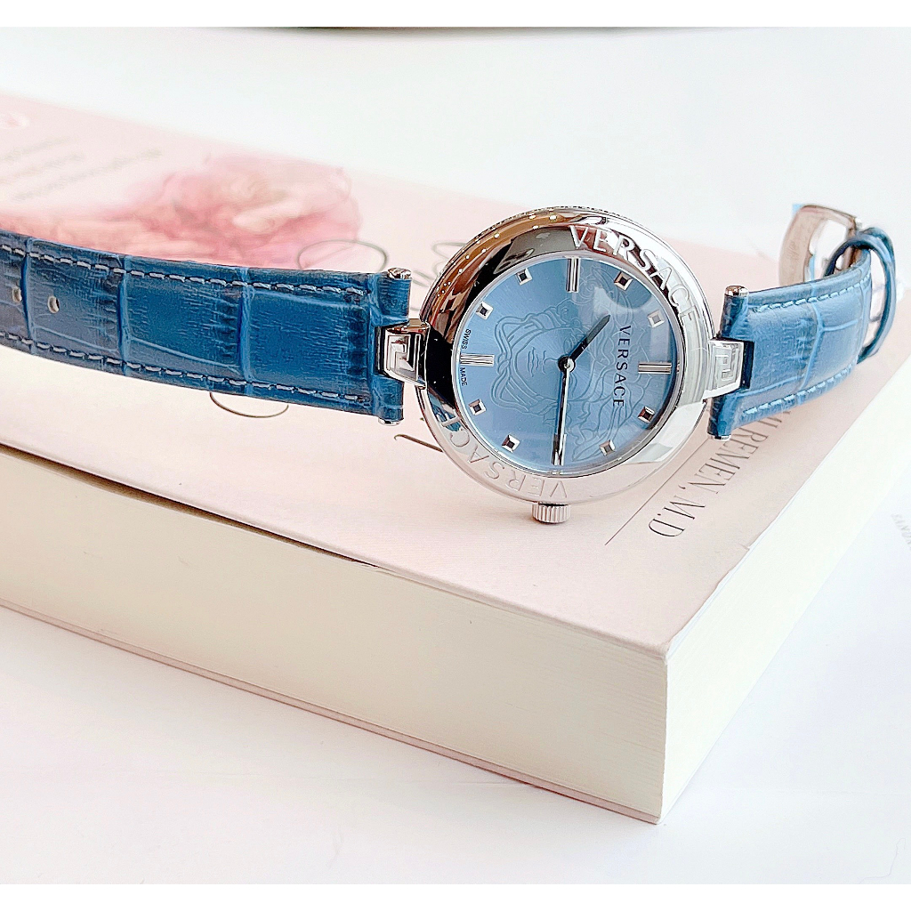 Đồng hồ nữ dây da Versace New Lady VE2J00121