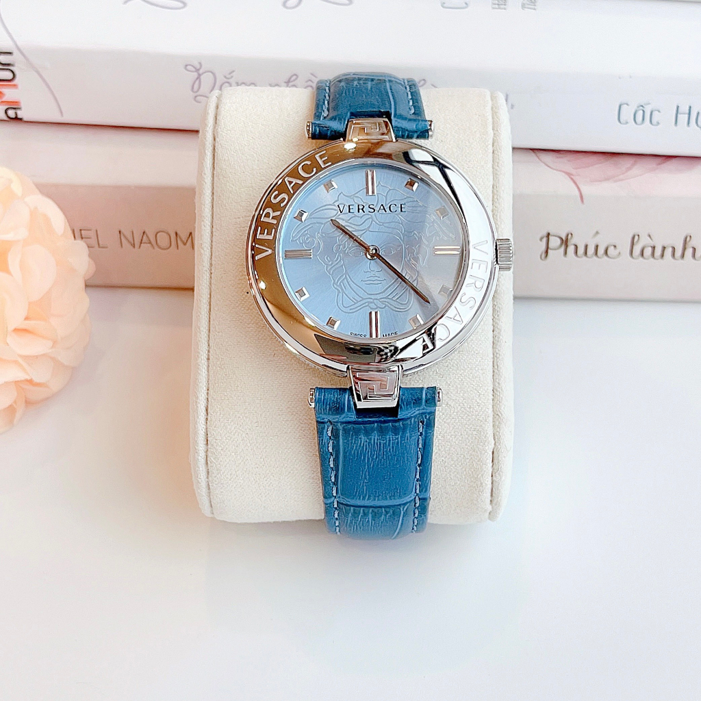 Đồng hồ nữ dây da Versace New Lady VE2J00121