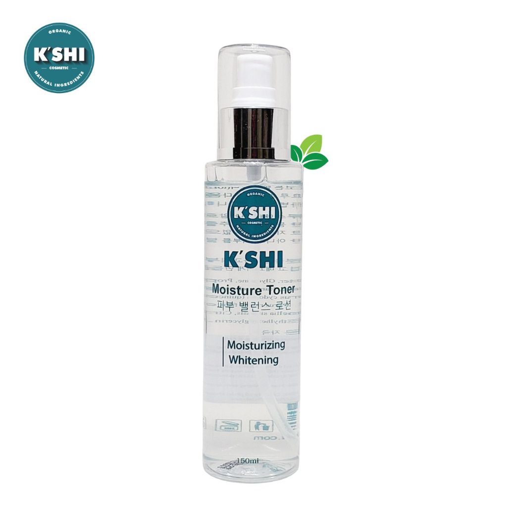 Toner, Nước Hoa Hồng Làm Sạch Sâu & Dưỡng Ẩm Trắng Da K'shi, Làn Da Mịn Rạng Ngời, Ngừa Mụn, Se Lỗ Chân Lông 150ml