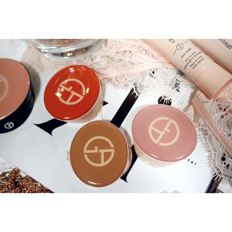 Phấn Má Hồng Giorgio Armani Neo Nude Melting Color Balm Cheeks Eyes - 3 tone : 50,51,52