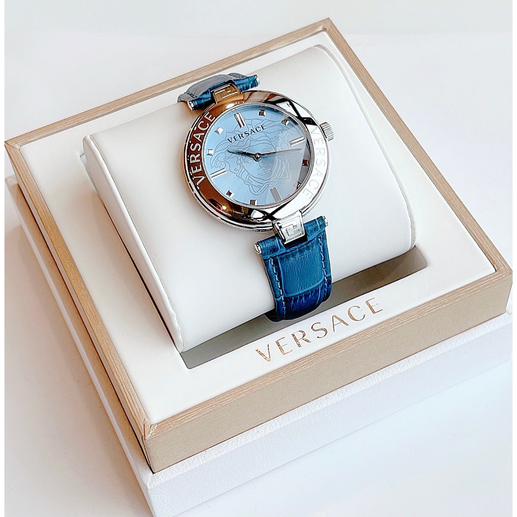 Đồng hồ nữ dây da Versace New Lady VE2J00121