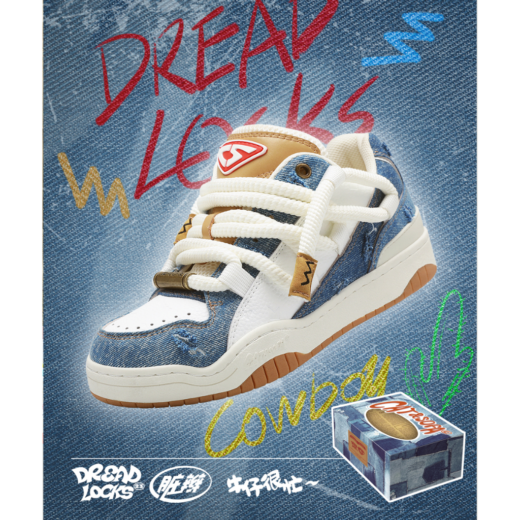 Giày Cat Sofa Chính Hãng 🔴SIMPLE SNEAKER🔴 Giày Bánh Mì Cat&sofa DREAD LOCKS Màu Denim  - AC303