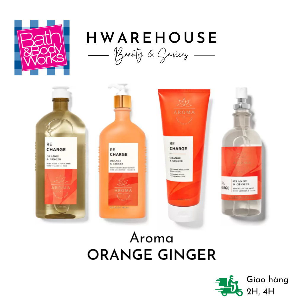 Sữa tắm, dưỡng thể Bath & Body Works ORANGE GINGER