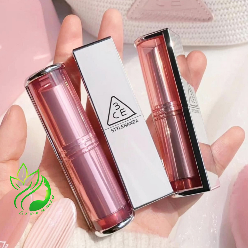 Son Thỏi 3CE Peanut Beige Blur Matte Lipstick Chuẩn Tone Cam Nude Nhẹ Nhàng 4g Mịn Lì Mờ Ảo Nhẹ Tênh