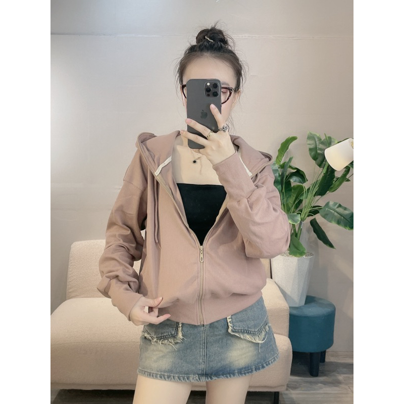 ÁO KHOÁC THUN GÂN