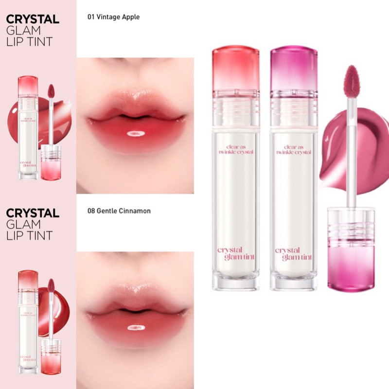 Son Môi CLIO Crystal Glam Tint 3.4g