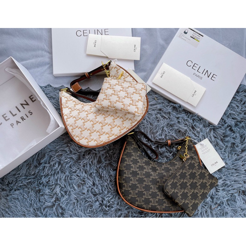 Set celin.e kẹp nách dáng bầu kèm túi nhỏ siêu xinh 🔥🔥