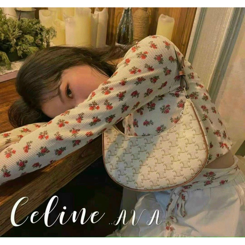 Set celin.e kẹp nách dáng bầu kèm túi nhỏ siêu xinh 🔥🔥