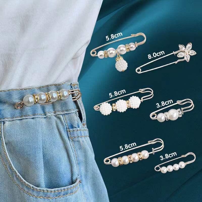 Set 13 Khuy Gim Cài Quần Áo Thu Hẹp Eo,Trang Trí Tạo Kiểu Nhiều Mẫu