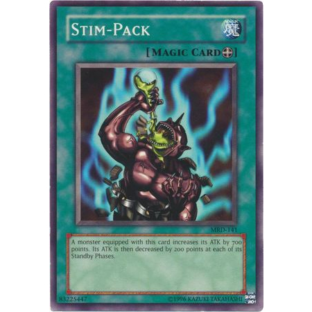 Thẻ Bài Yugioh Stim-Pack - MRD-EN141 - Common Unlimited (25th Reprint)