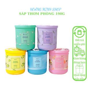 Sáp thơm phòng 190gr, sáp khử mùi kháng khuẩn hương thơm dịu nhẹ