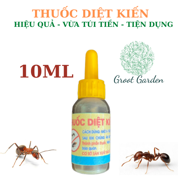 Thuốc trừ kiến TOTT'S FERTILIZER sinh học hiệu quả chai 10ml