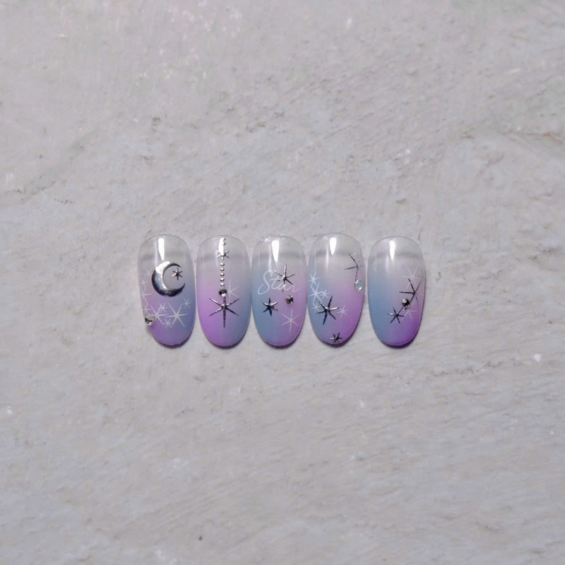 Sticker lụa dán móng cao cấp