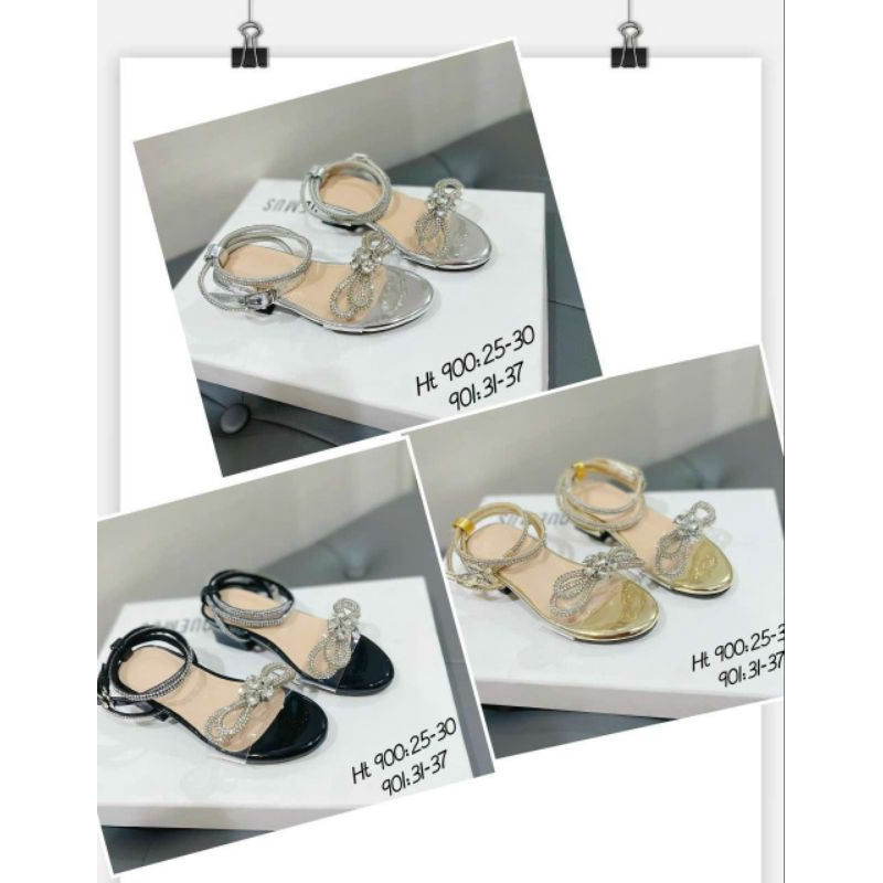 Sandanl cao gót bé  gái hàng quảng châu full book