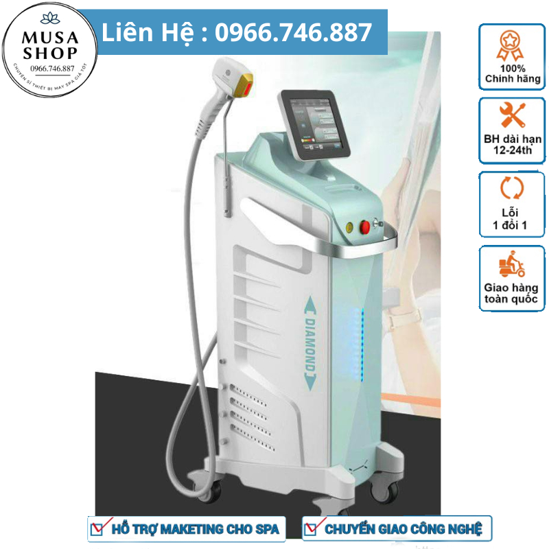 Máy Triệt Lông Diode Laser