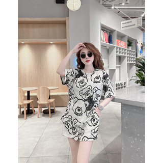 Bộ short thun 3d ht gấu