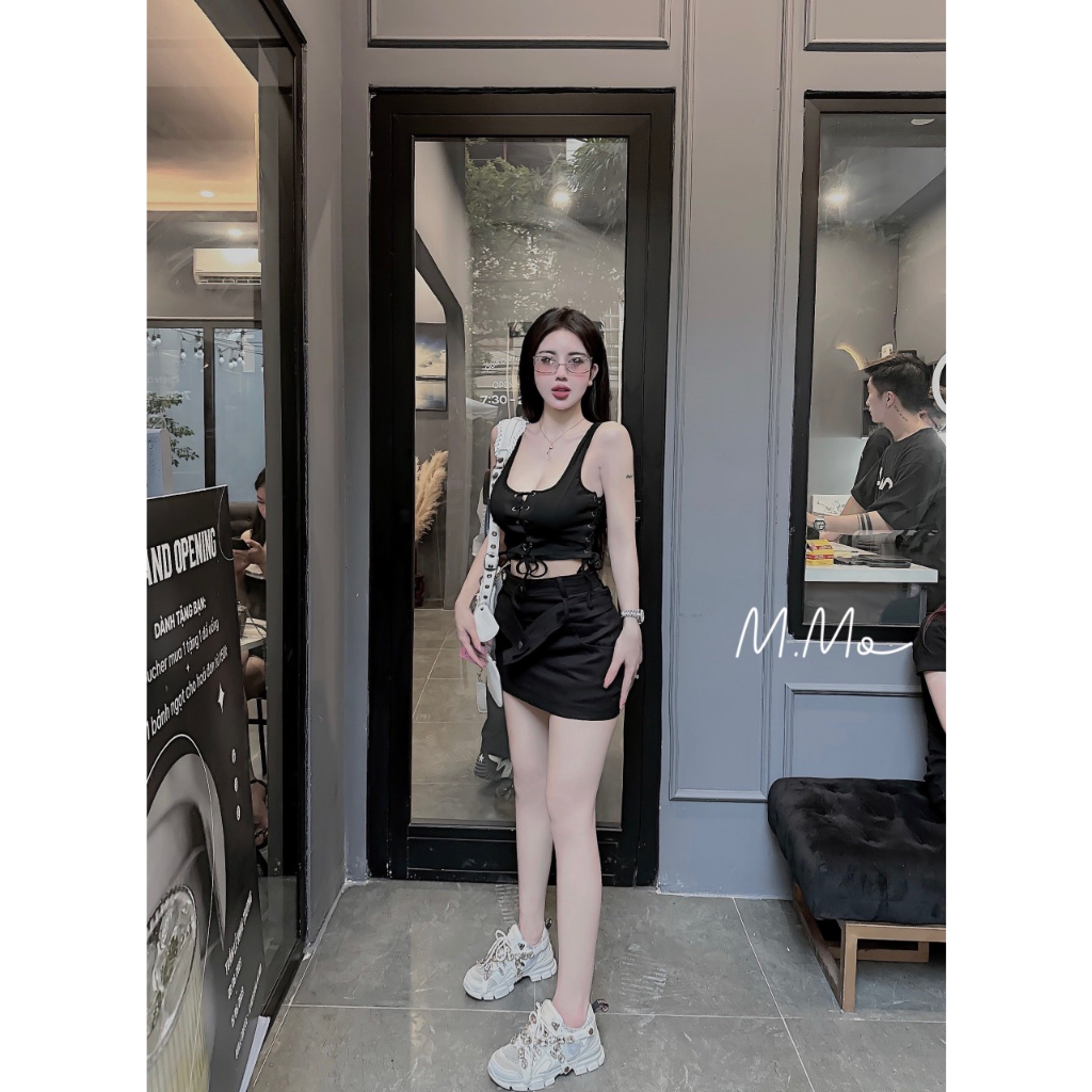 Set áo ba lỗ + cvay Hot hit