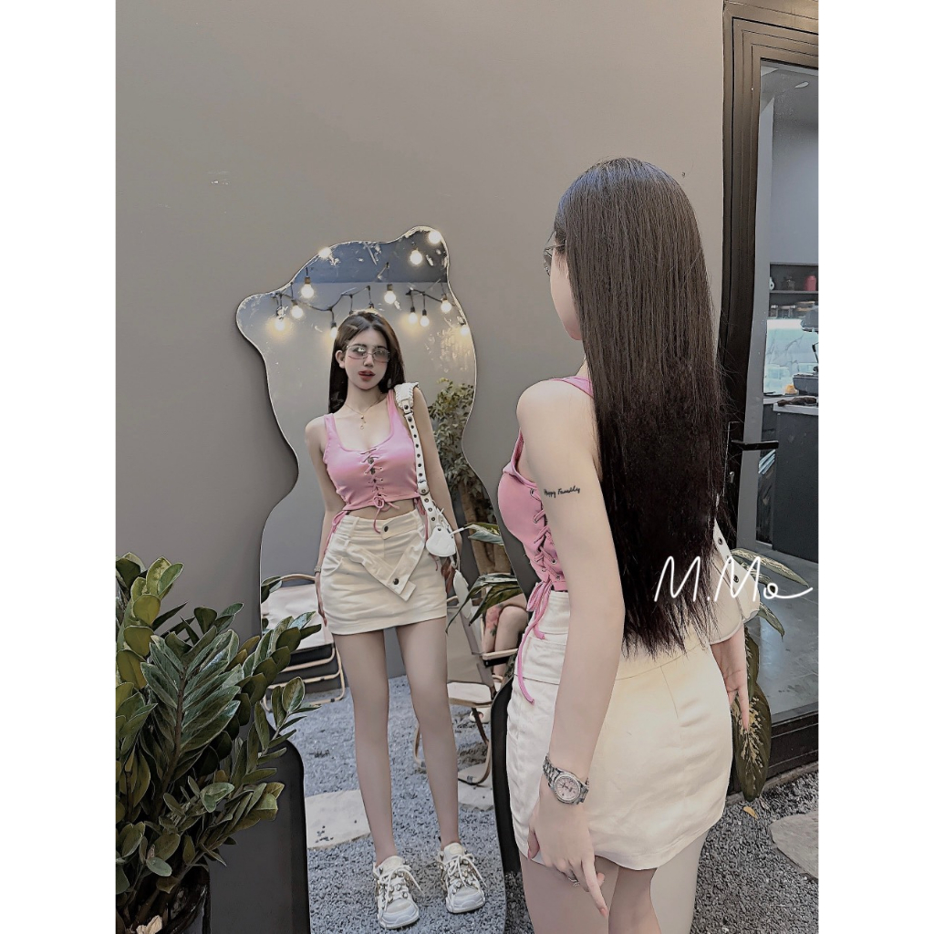 Set áo ba lỗ + cvay Hot hit