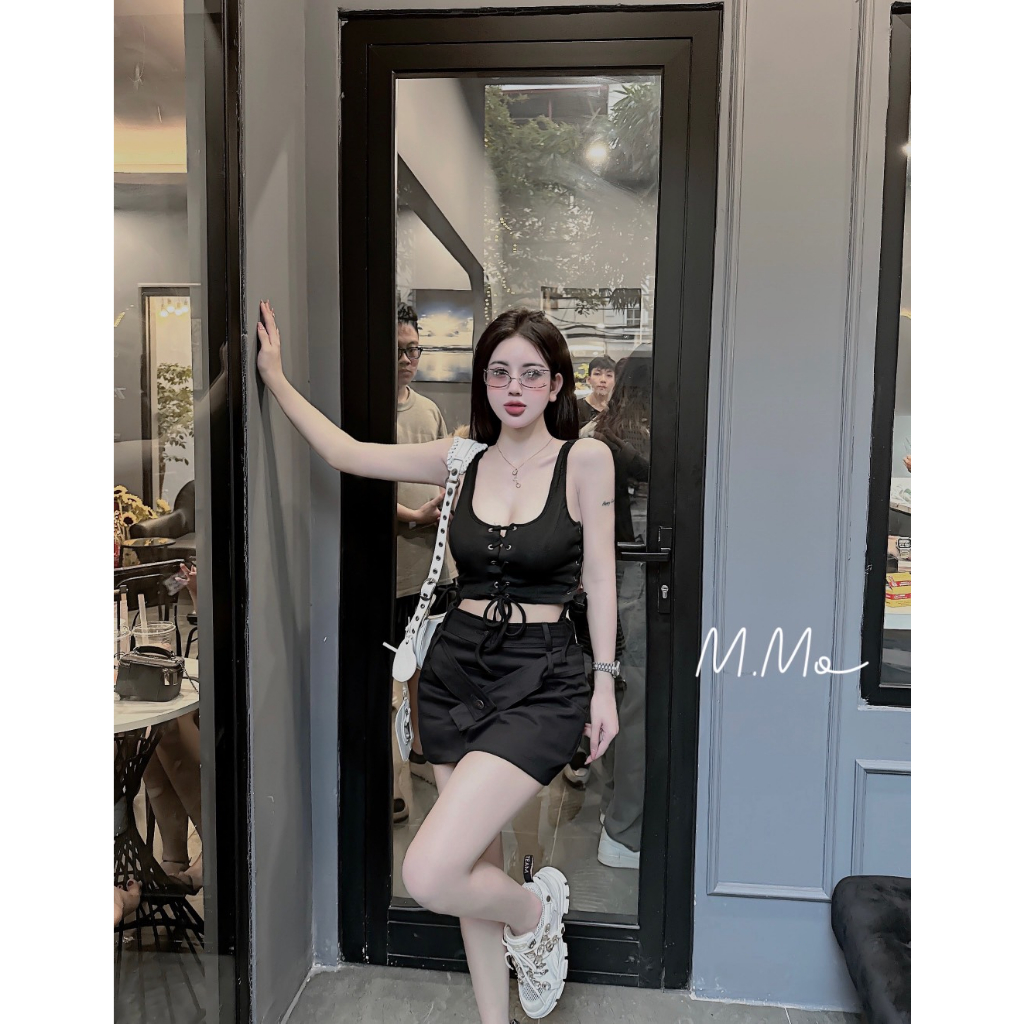 Set áo ba lỗ + cvay Hot hit