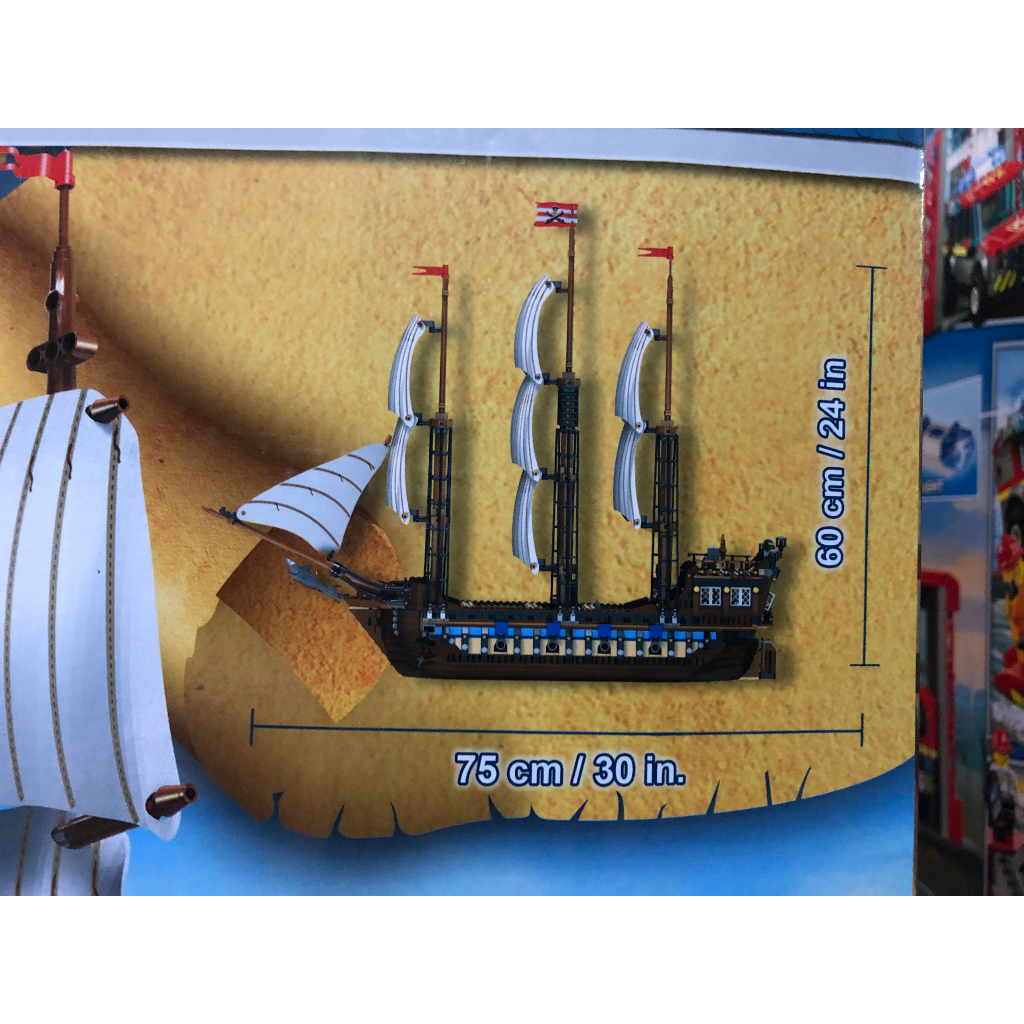 Xếp Hình Tàu Chiến Hoàng Gia Thời Trung Cổ Leji 18007